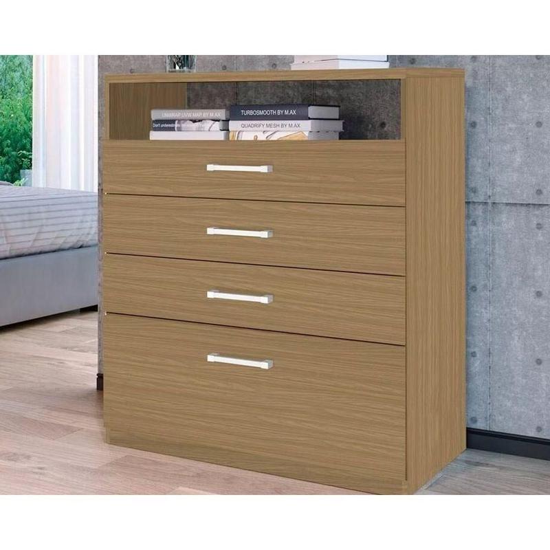 Cômoda de Quarto PH 1196 c/ 4 Gavetas Fendi - Herval - Herval